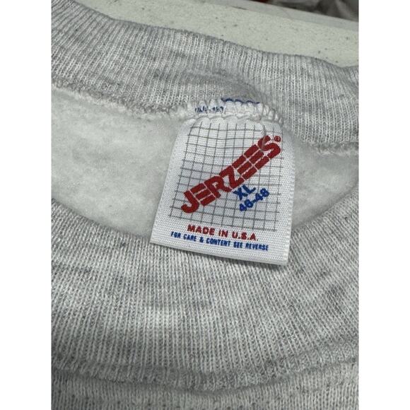 NWT Vintage Jerzees BSA Indianhead Council Jamborall 1992 XL Gray Sweatshirt - Picture 3 of 11